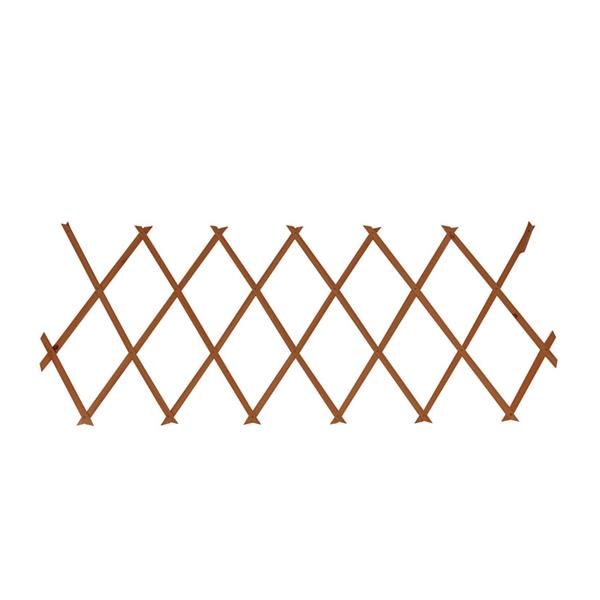 Celosía extensible madera tintada FAURA