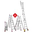 Escalera telesc&oacute;pica multiusos de alumin
