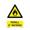 Se&ntilde;ales de peligro/advertencia en catal&aacute;