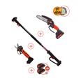 Kit minisierra + tijera 2 baterias 2.0ah + pertiga