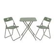 CONJUNTO MESA+2 SILLAS AGATA