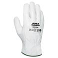 GUANTE PIEL VACUNO GRIS C/RIBETE T-9 (UNI1)