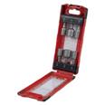Portapuntas 1/4 a llave vaso Stecker. Jgo.6uni.  6-7-8-10-12-13mm
